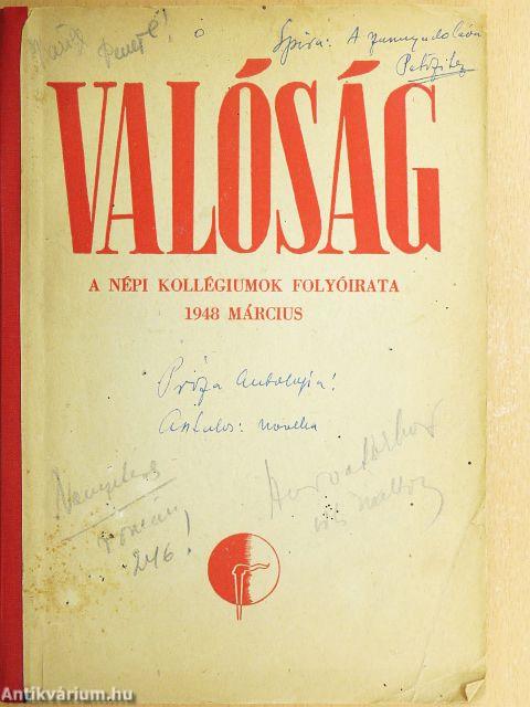 Valóság 1948. március