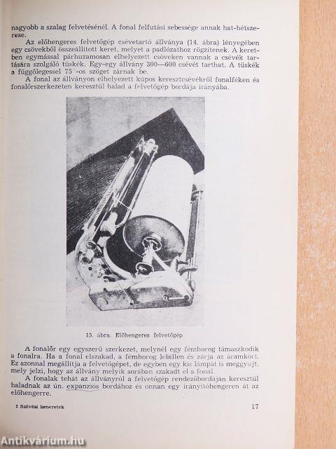 Szövési ismeretek
