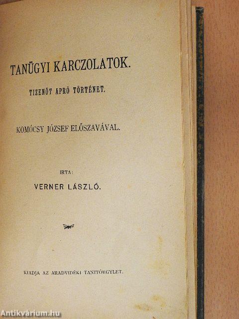 Tanügyi karczolatok