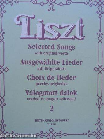 Liszt: Válogatott dalok