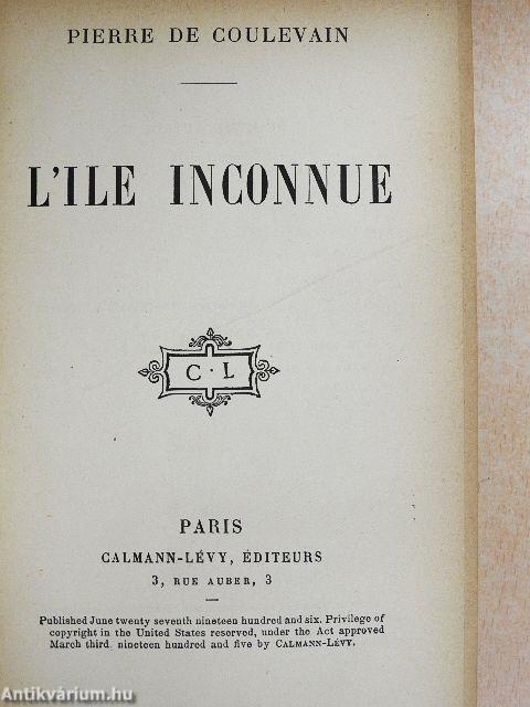 L'ile inconnue