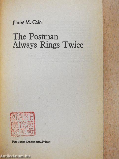 The postman always rings twice