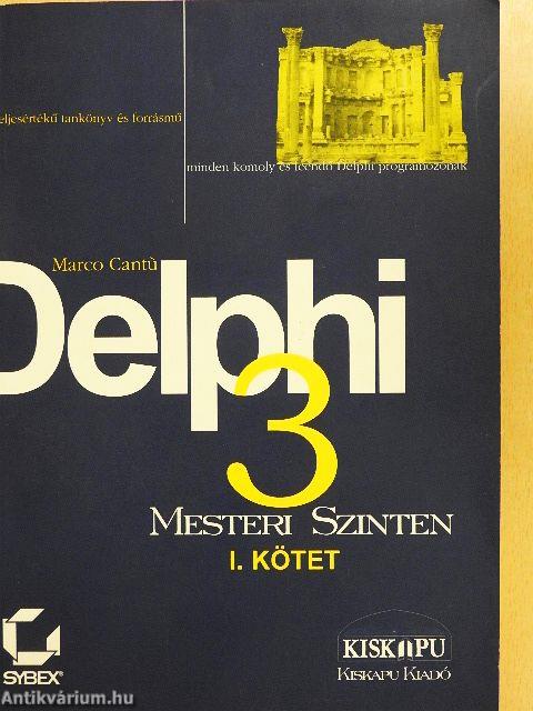 Delphi 3 mesteri szinten I-II.