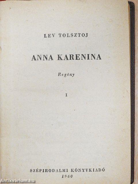 Anna Karenina I-IV.