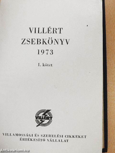 Villért zsebkönyv 1973. I-II.