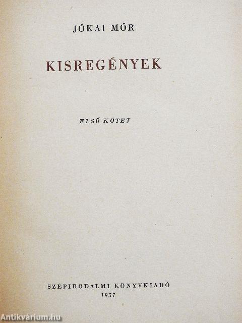 Kisregények I-II.