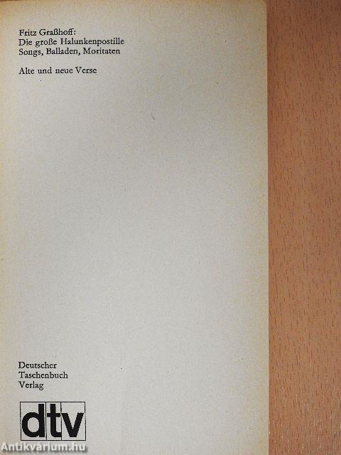 Die große Halunkenpostille