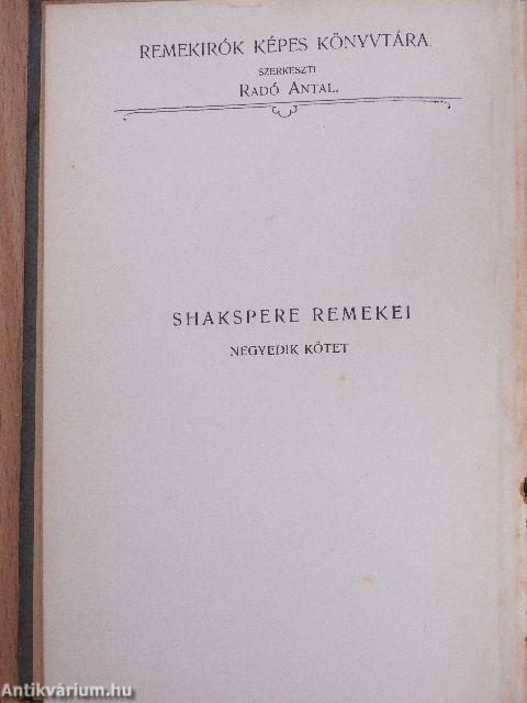 Shakspere remekei IV.