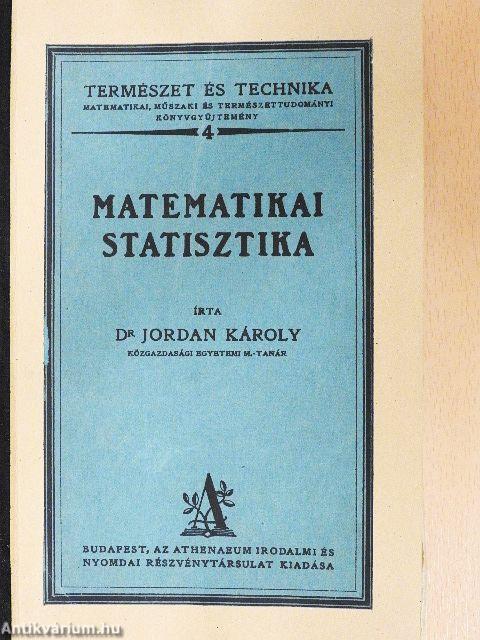 Matematikai statisztika