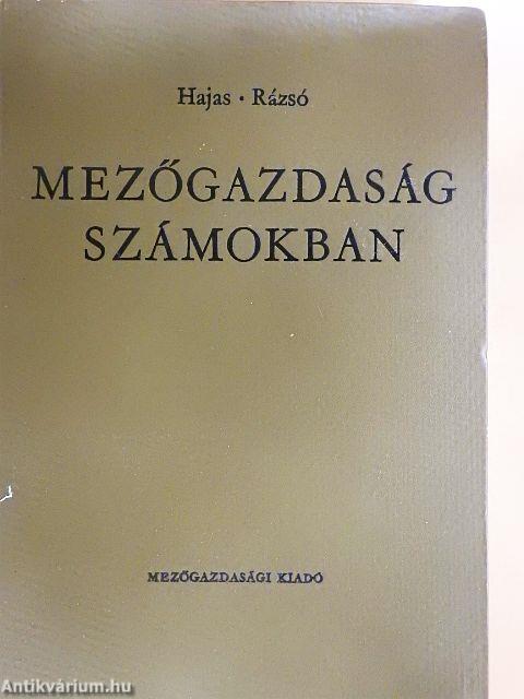 Mezőgazdaság számokban