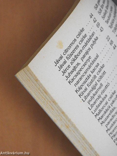 A 100 legjobb recept szárnyasokból