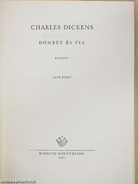 Dombey és Fia I-II.