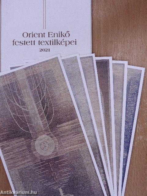 Orient Enikő festett textilképei 2021