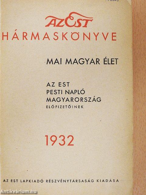 Az Est hármaskönyve 1932.