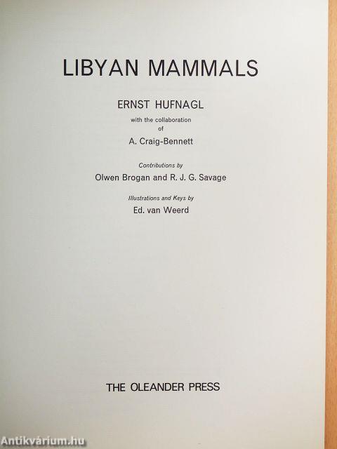 Libyan Mammals