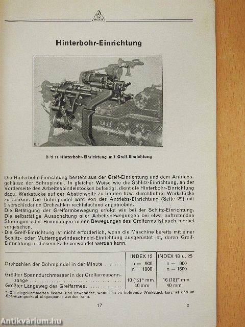 Index Revolver-Automaten