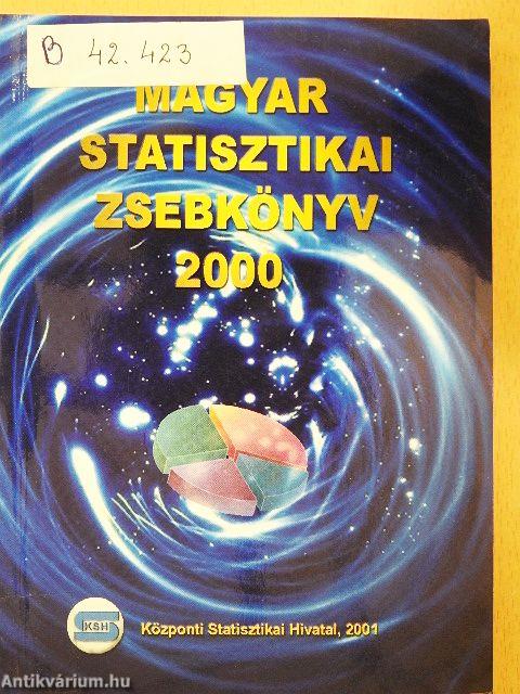 Magyar statisztikai zsebkönyv 2000.