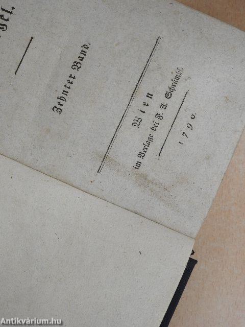 Naturgeschichte der Vögel X. (gótbetűs)