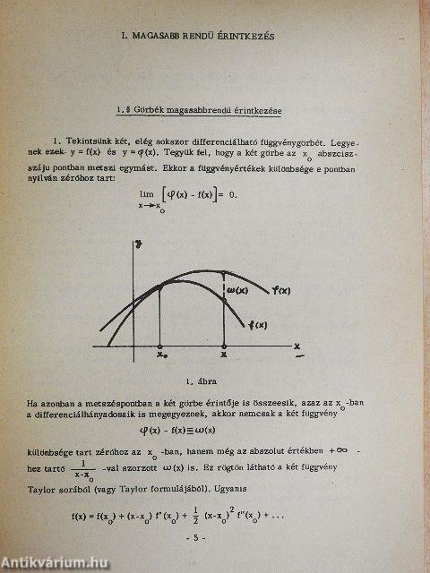 Differenciálgeometria II.