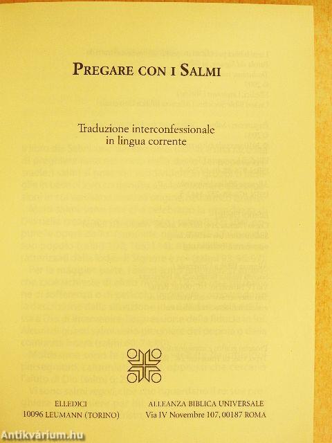 Pregare con i Salmi