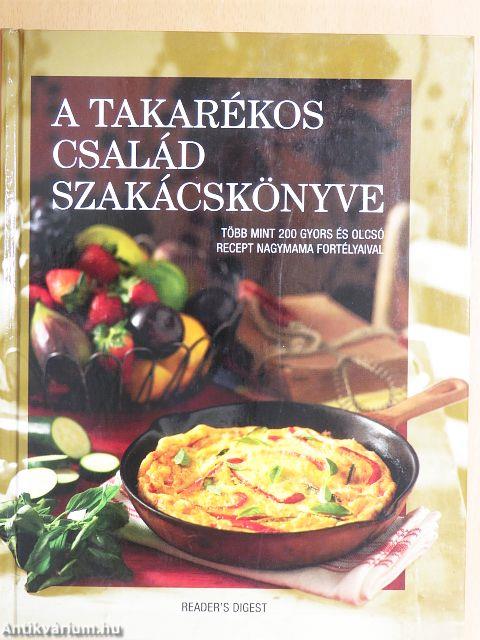 A takarékos család szakácskönyve