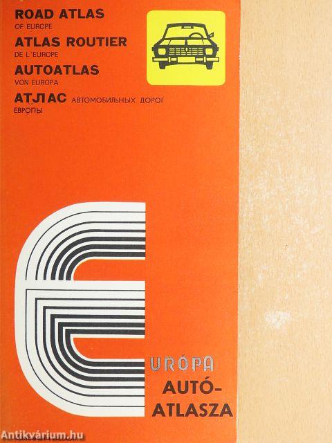 Európa autóatlasza