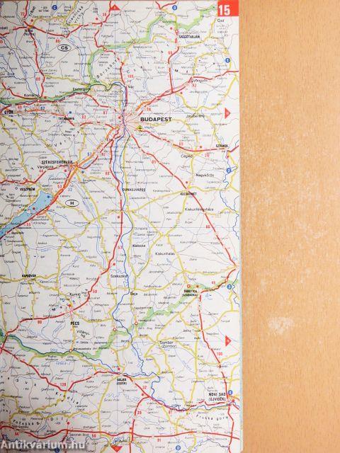 Európa autóatlasza