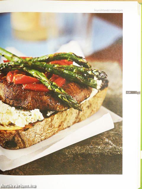 Grillételek, saláták