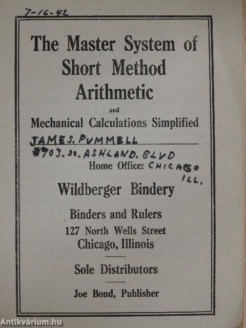 The Master System of Short Method