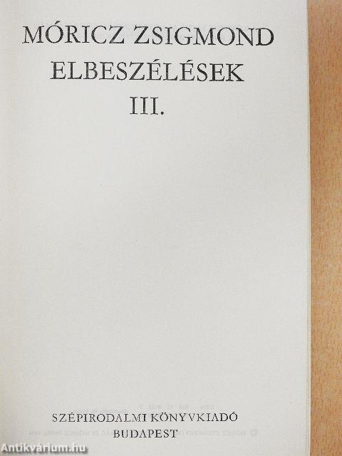 Elbeszélések III.