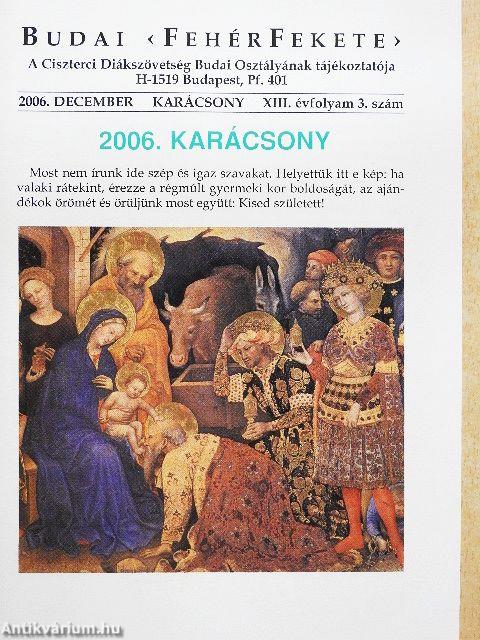 Budai FehérFekete 2006. december