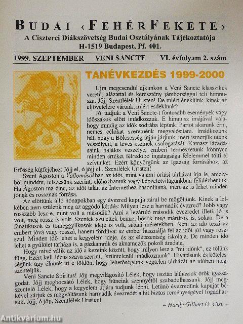 Budai FehérFekete 1999. szeptember