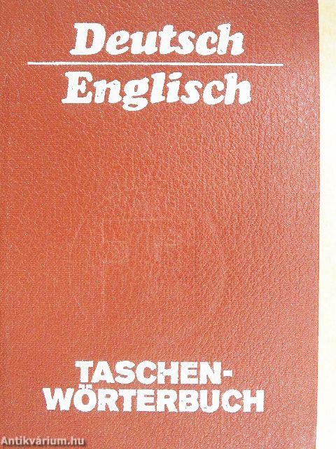 Taschenwörterbuch Deutsch-Englisch