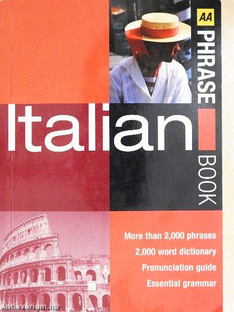 AA Italian Phrase Book