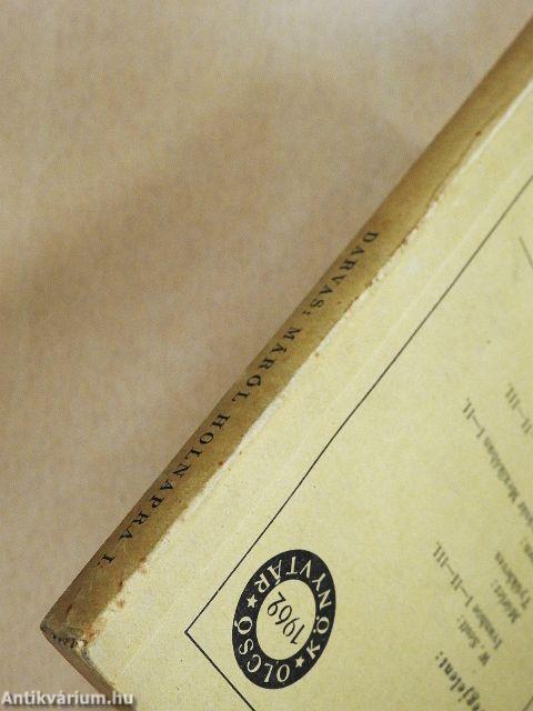 Máról holnapra I-II.