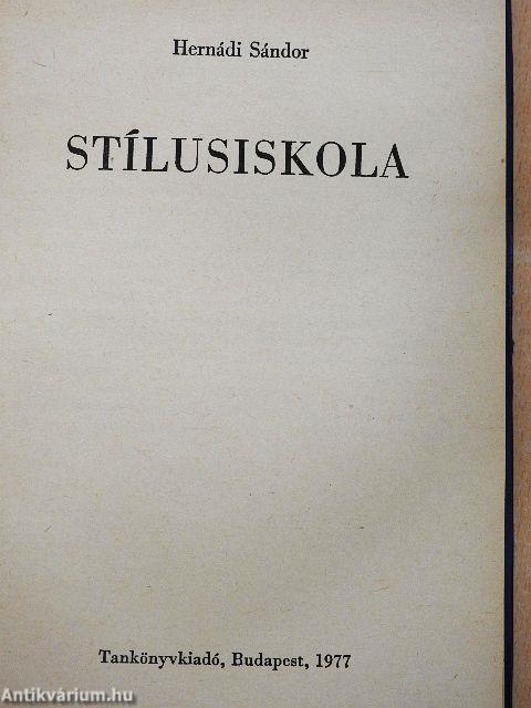 Stílusiskola