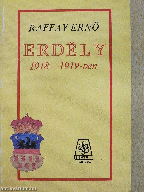 Erdély 1918-1919-ben