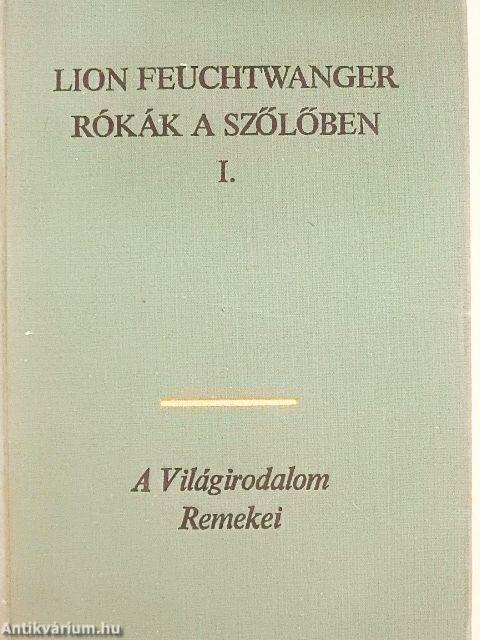 Rókák a szőlőben I-III.