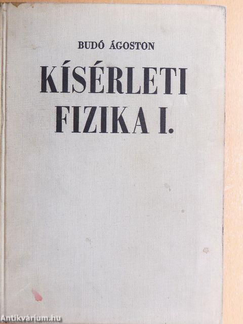 Kísérleti fizika I.