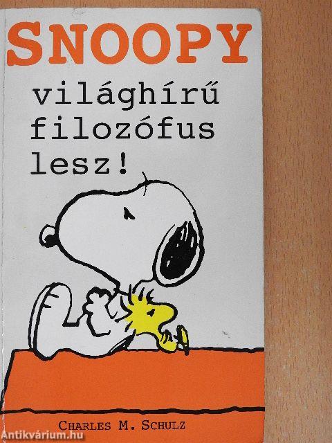 Snoopy világhírű filozófus lesz!