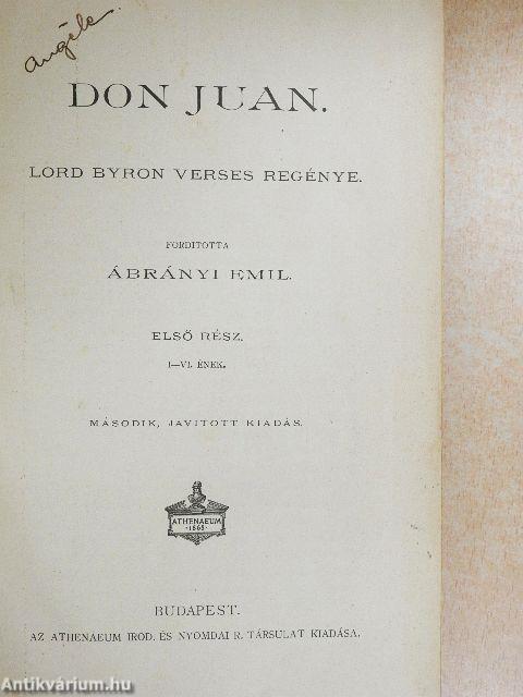 Don Juan I-II.