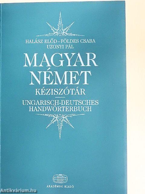 Magyar-német kéziszótár - CD-vel