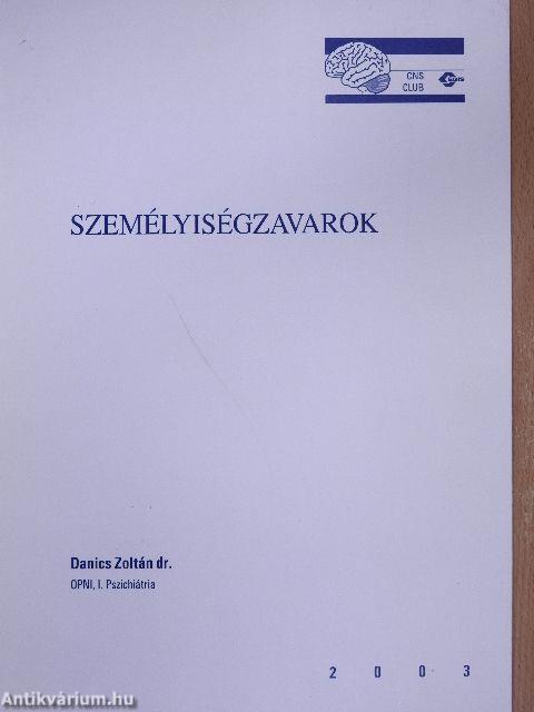 Személyiségzavarok