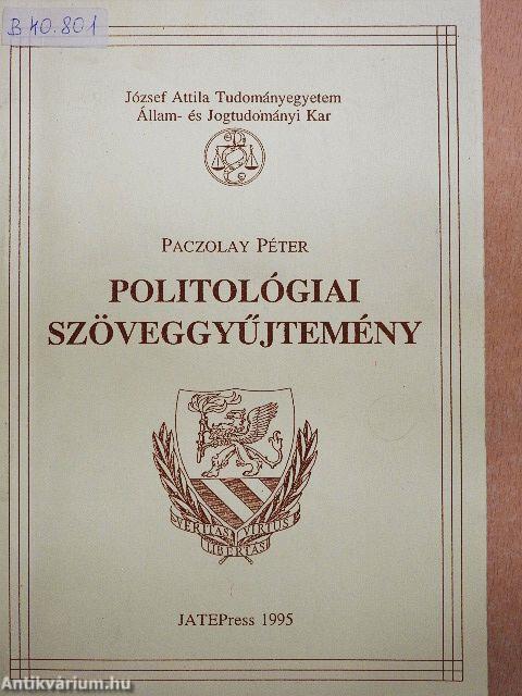 Politológiai szöveggyűjtemény