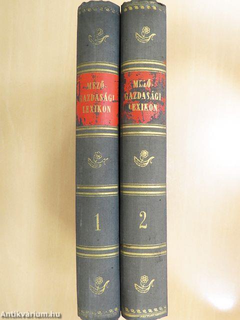 Mezőgazdasági Lexikon 1-2.