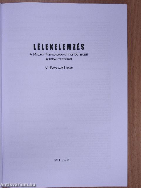 Lélekelemzés 2011. május