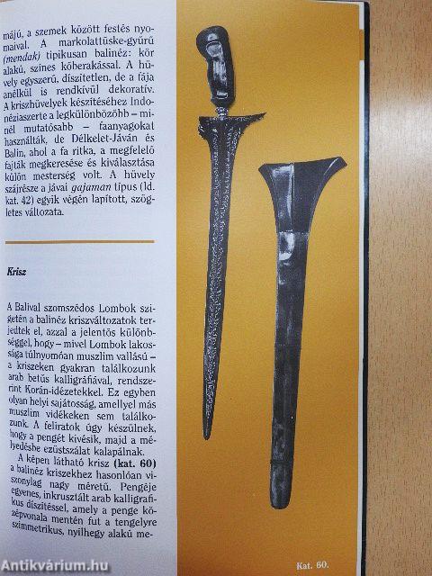 Hagyományos Indonéz fegyverek