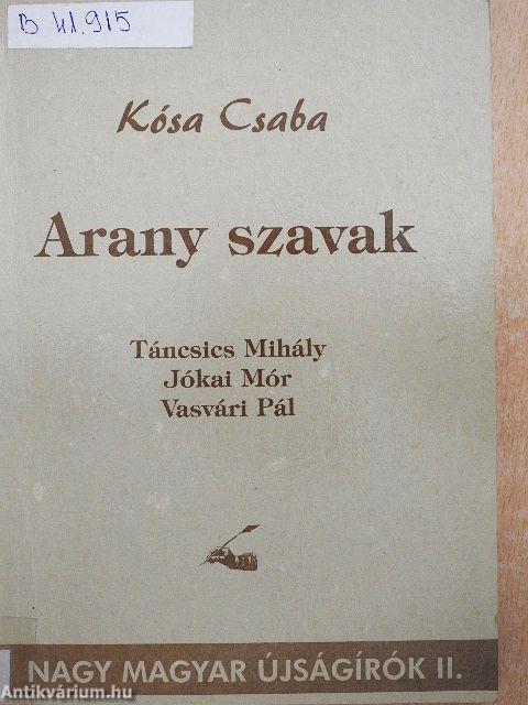 Arany szavak