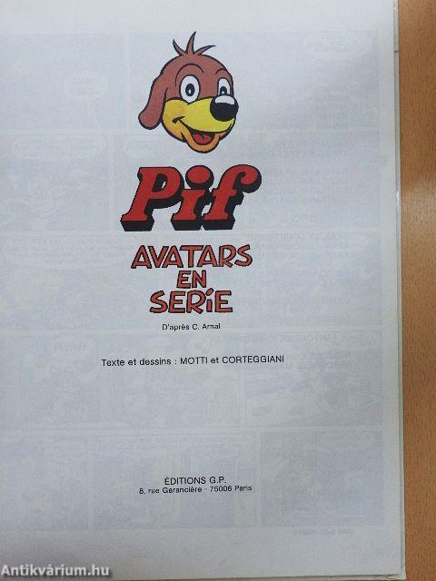 Pif - Avatars en serie