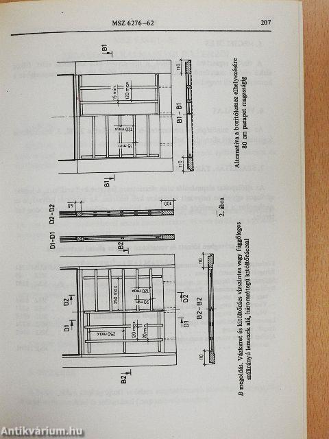 Épületek fa-, fémanyagai és szerkezetei IV.